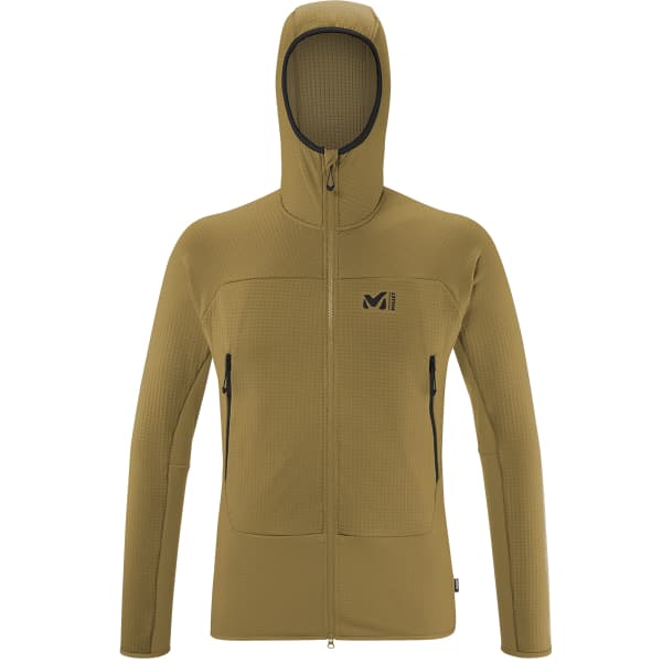 Veste polaire randonnée MILLET FUSION GRID HOODIE M GROVE