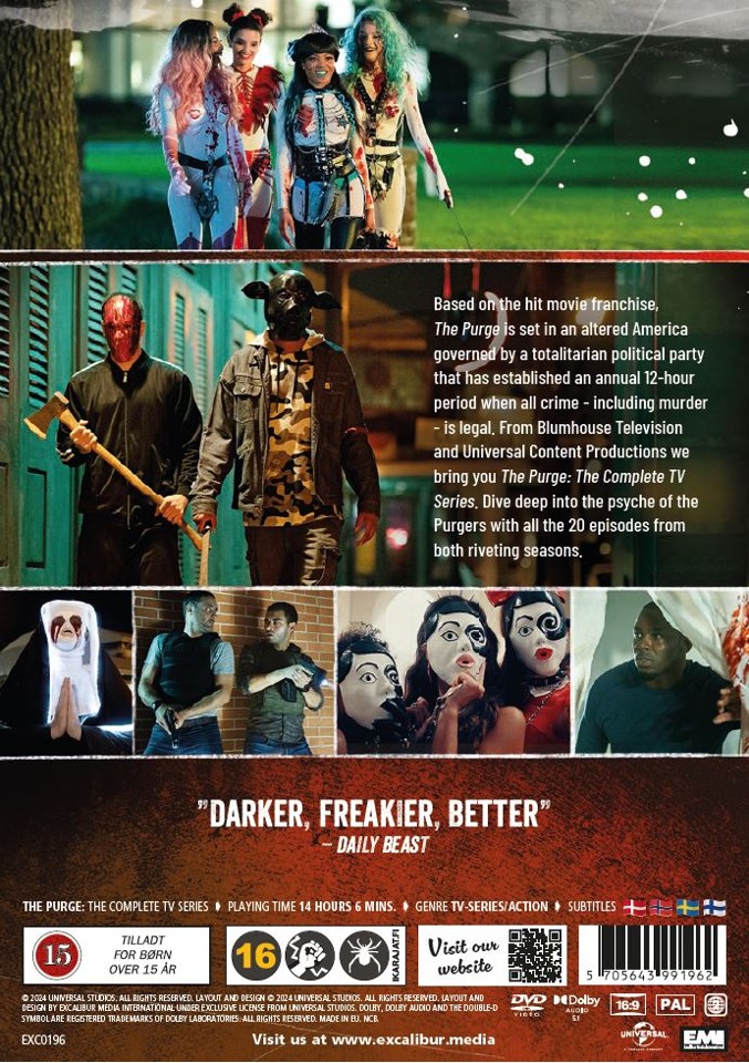 The Purge (complete TV SERIES collection)