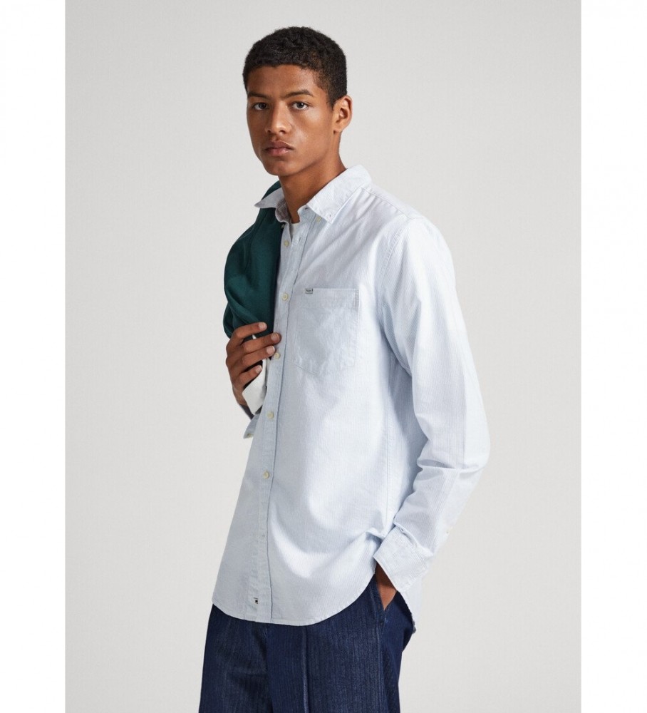 Camisa azul Pepe Jeans Cosby