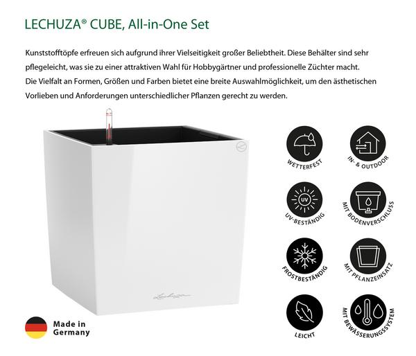 LECHUZA® CUBE, All-in-One Set