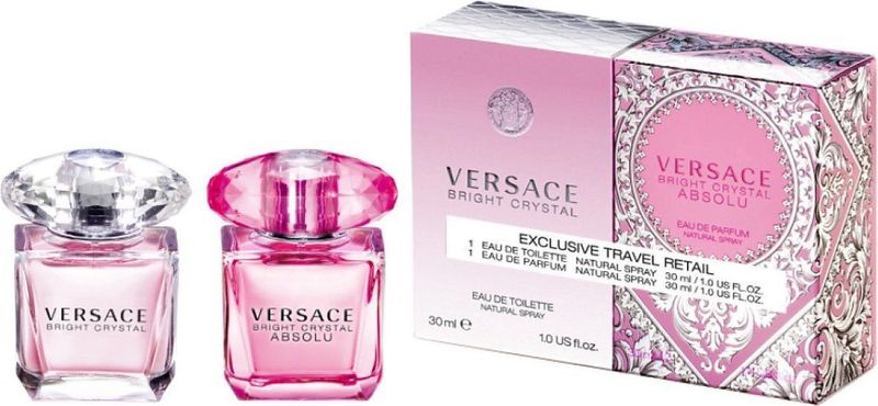VERSACE BRIGHT CRYSTAL EDT30 + ABS EDP30