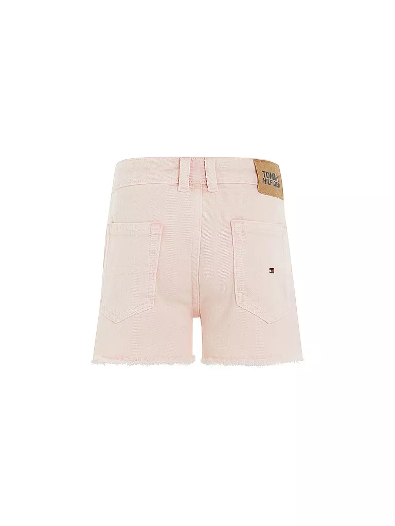 TOMMY HILFIGER Mädchen Jeanshorts  rosa