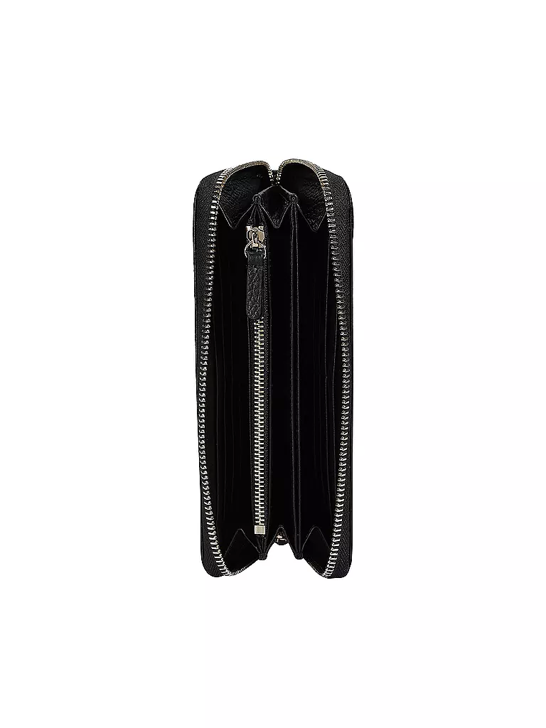 COCCINELLE Geldbörse METALLIC SOFT schwarz