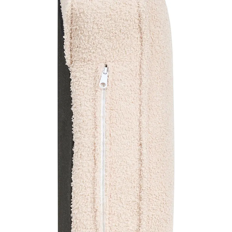 ALLIER - Chaise longue - Beige - Linkerzijde - Bouclé