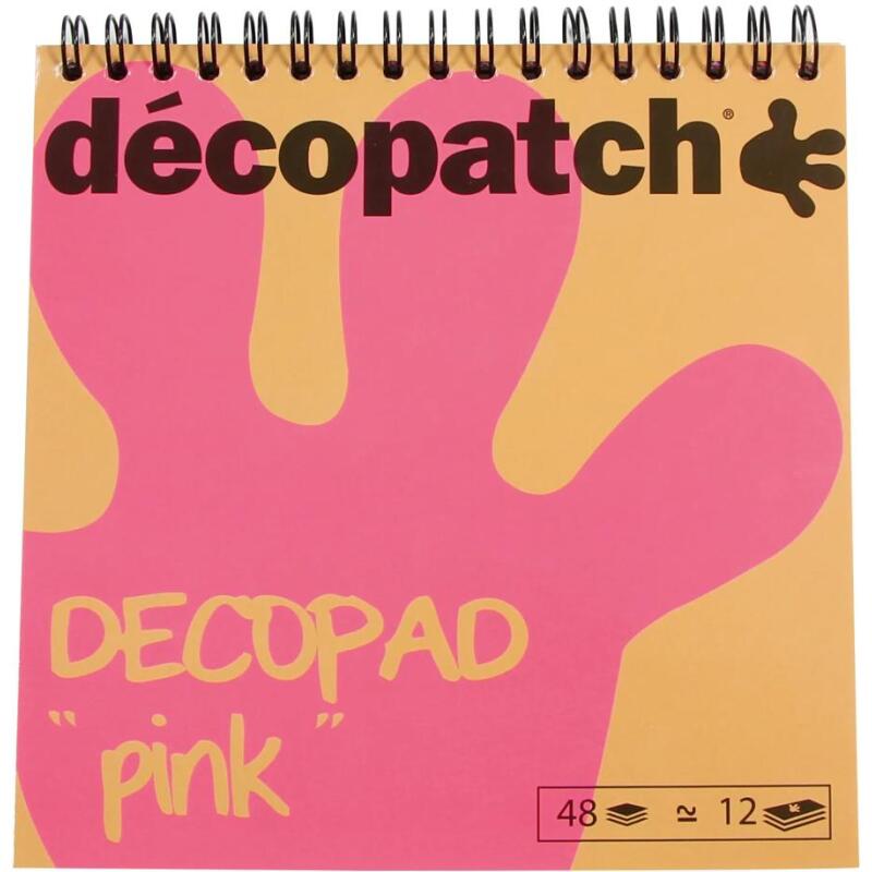 Bloc color Decopad rose - Rose