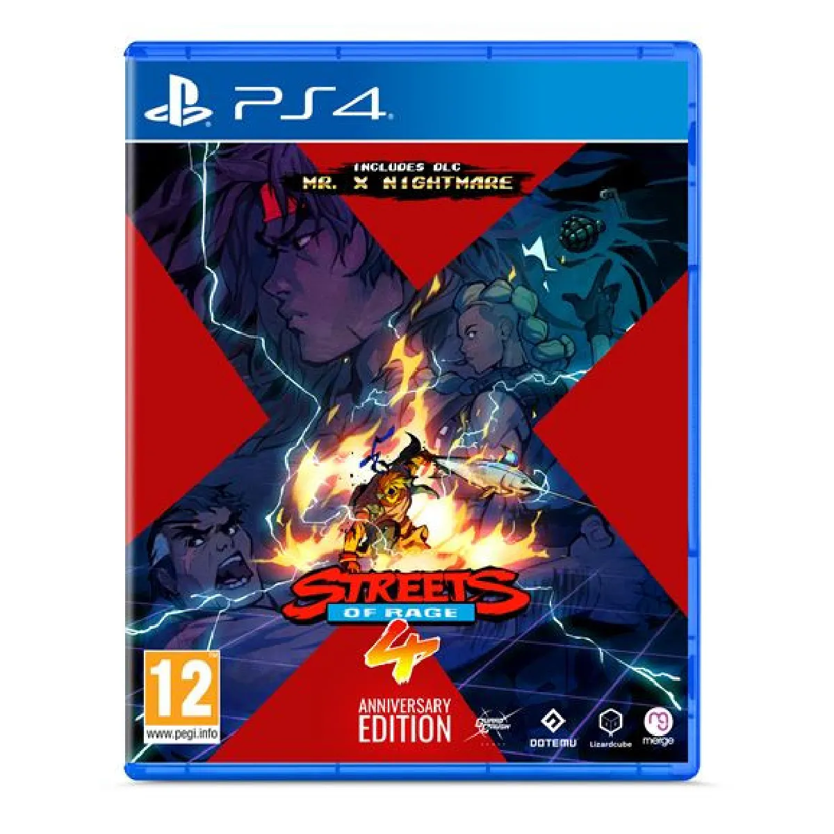 JUST FOR GAMES Streets of Rage 4 Anniversary Edition - PS4