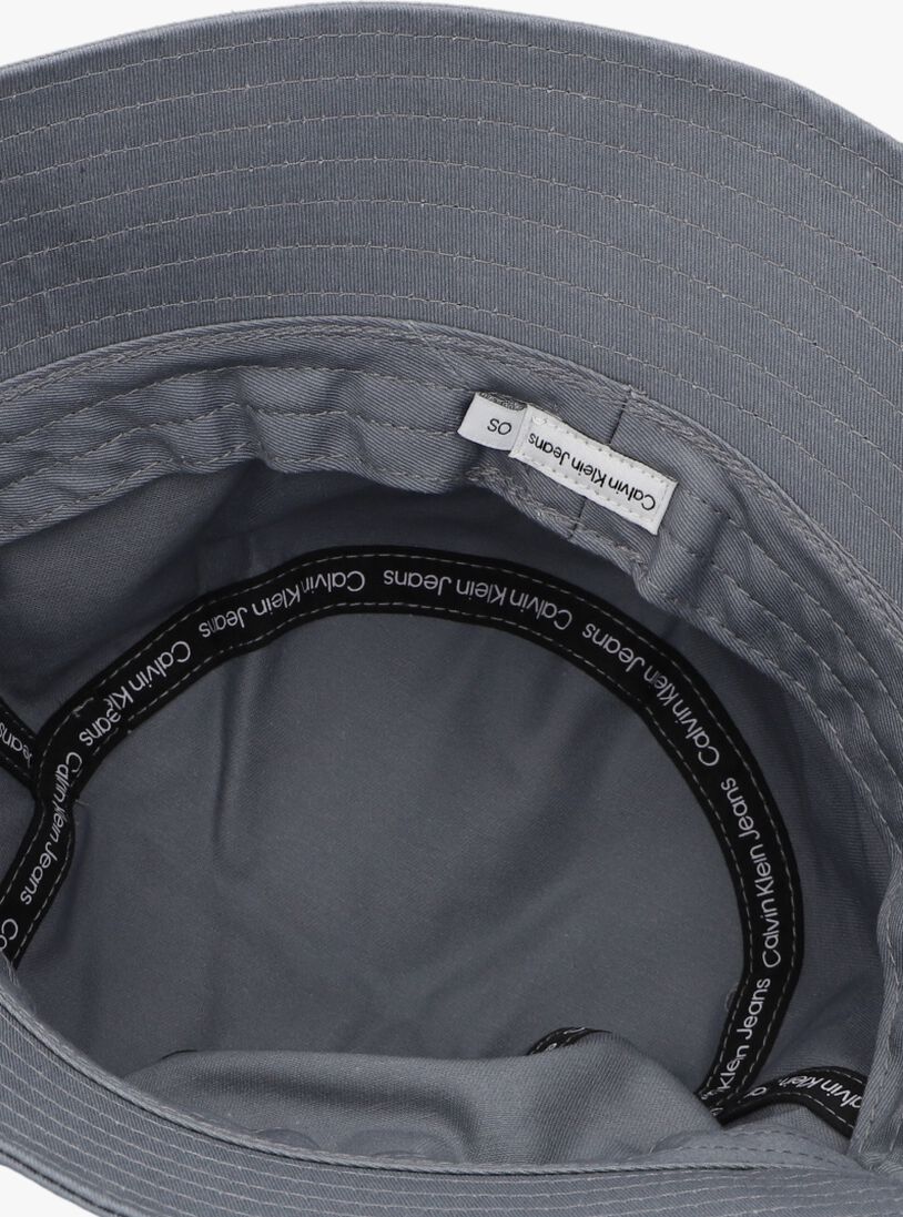 CALVIN KLEIN grijze calvin klein hoed monogram soft bucket hat
