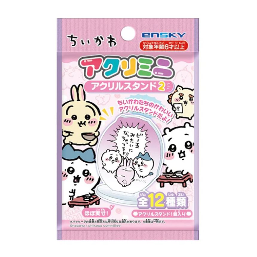 Ensky - Chiikawa Acrylstandaard (Serie 2) (12 Types) (Blind Box)