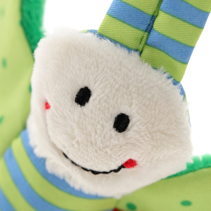 sigikid® Greifring Knister-Schmetterling grün Red Stars Collection