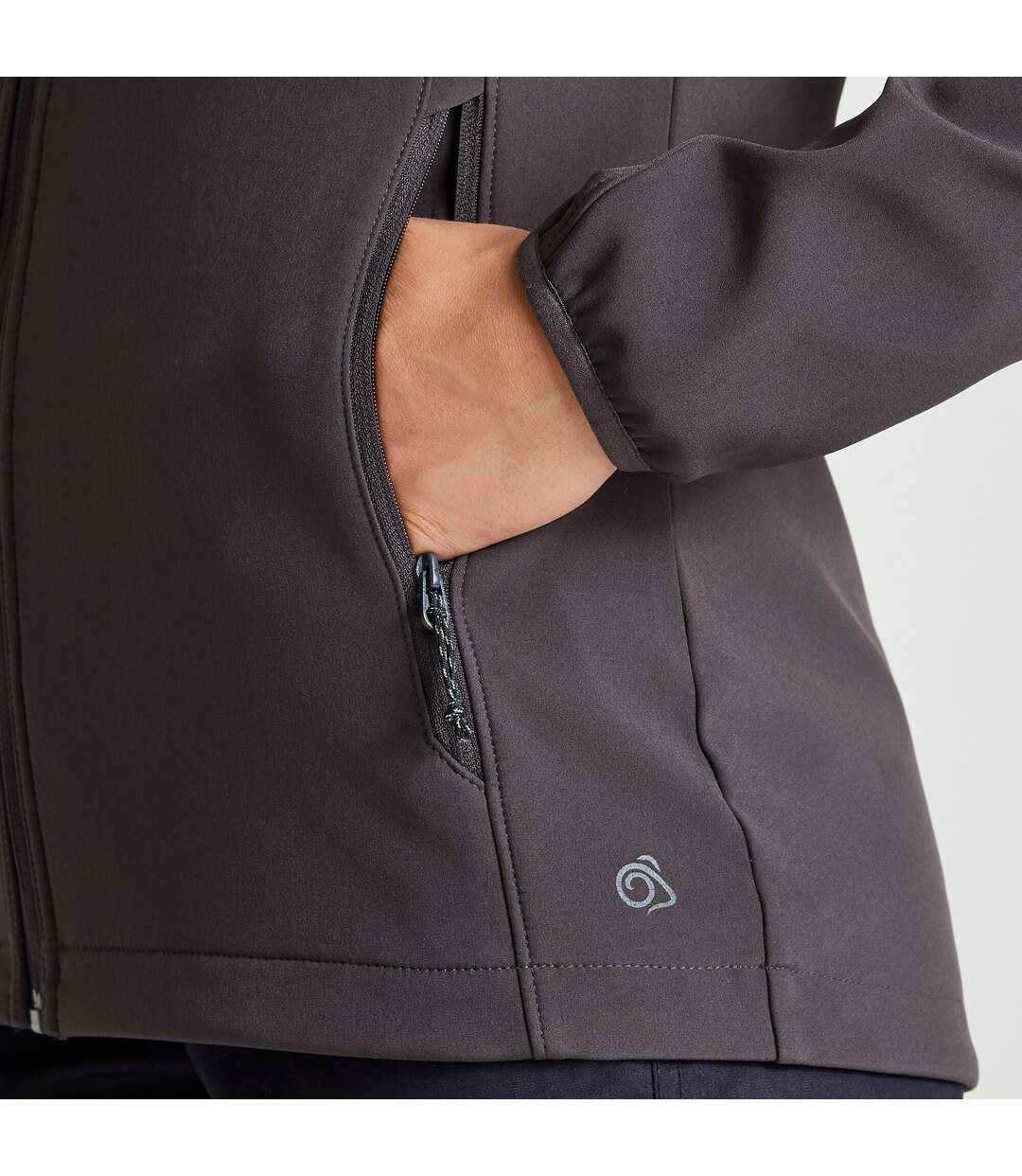 Craghoppers - Veste softshell EXPERT BASECAMP - Femme (Gris) - UTPC4527