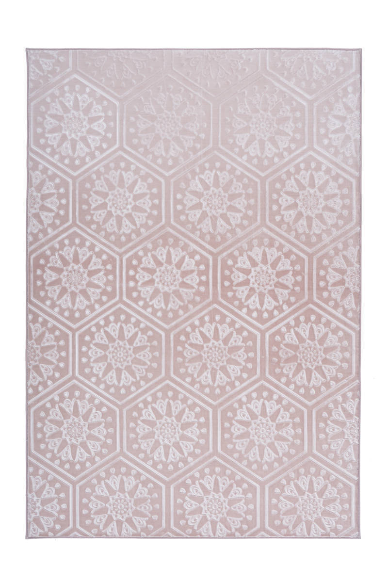 Teppich MONROE 200 - rosa - 80x150 cm