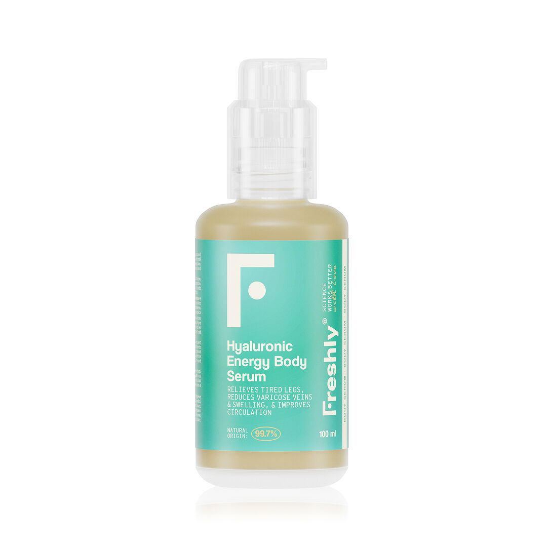 FRESHLY  Gel Pernas Cansadas - Hyaluronic Energy Body Serum - 100ml