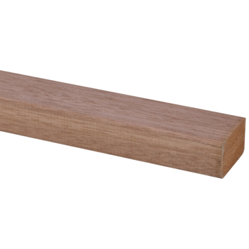 Lat hardhout geschaafd 28x44 mm 210 cm