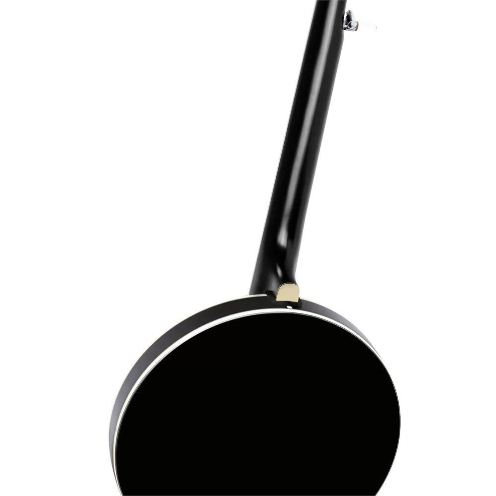 Ortega OBJ650-SBK Raven Series Natural banjo met gigbag