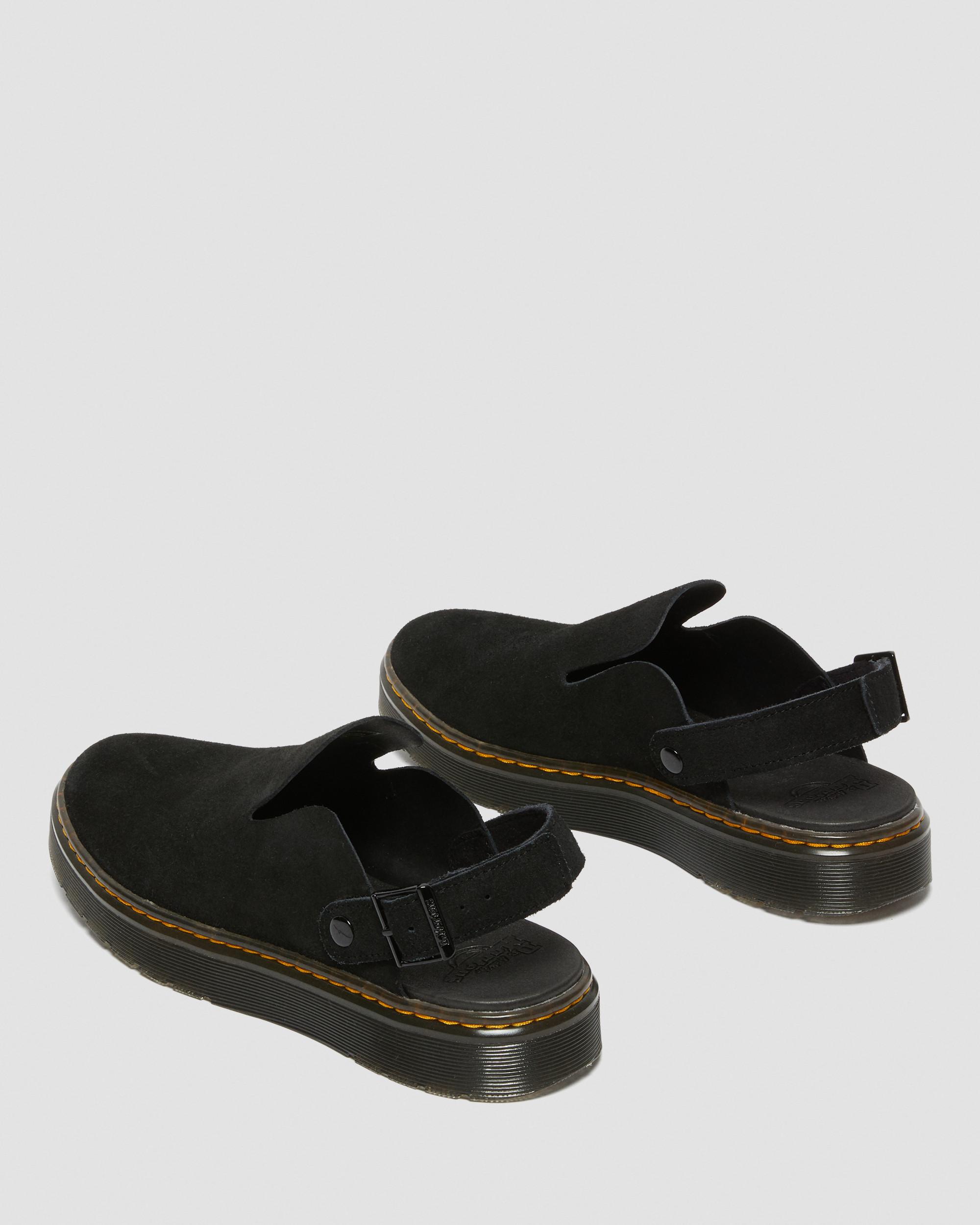 Carlson Suede Casual Slingback Mules