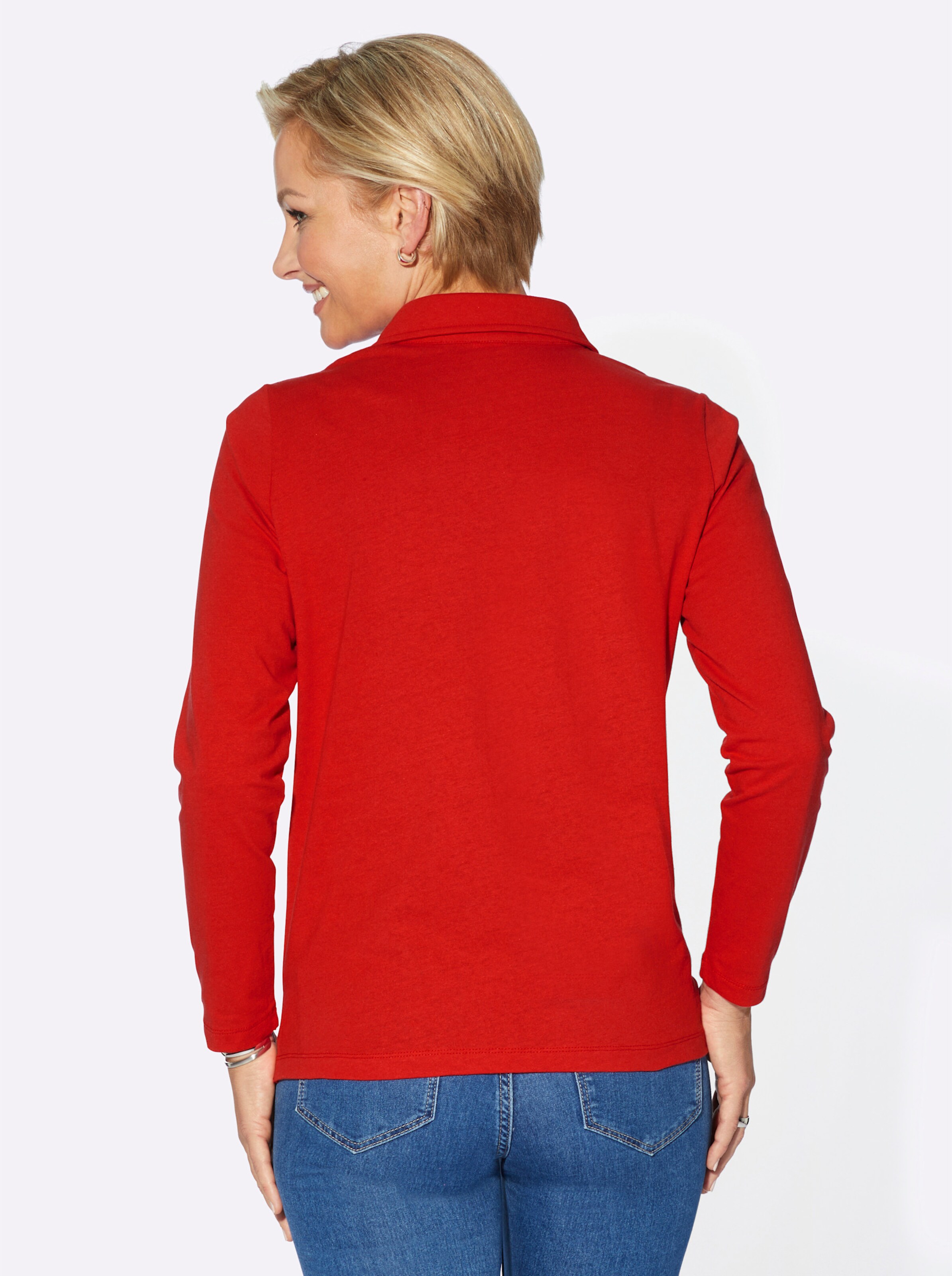 Poloshirt in rot