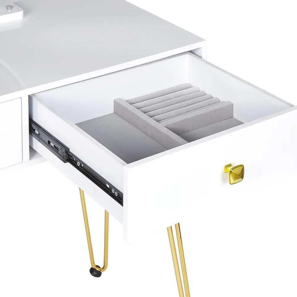 CAEN - Kaptafel - Wit - MDF
