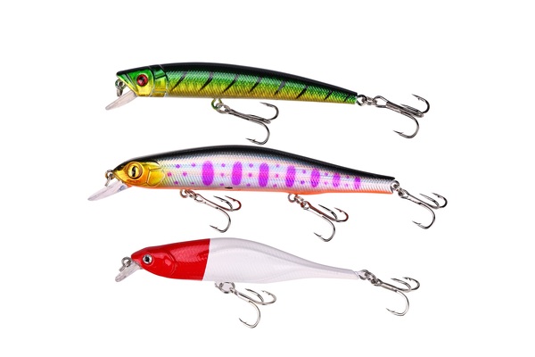 Kit de leurres durs flottants assortis Fish4All Mix 1 (3pcs)