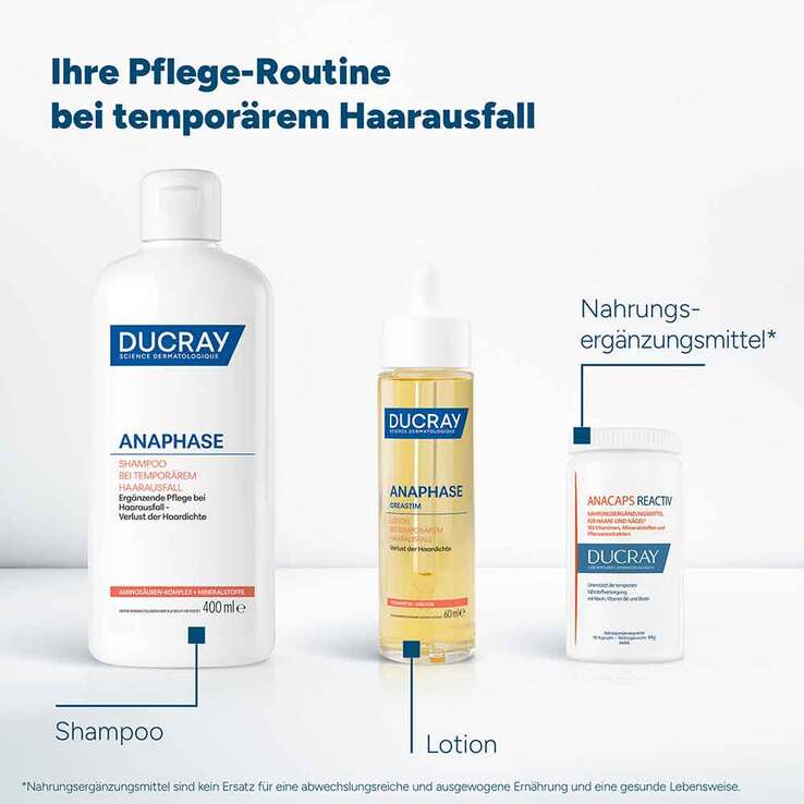 Ducray Anaphase Creastim Lotion bei Haarausfall, 60 ml