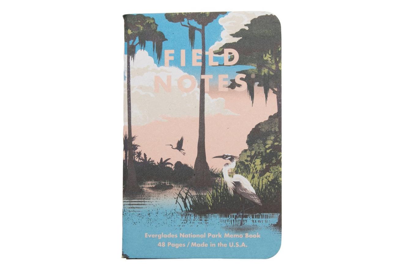 Field Notes National Parks FNC-43f Graph 3-Pack F Glacier Hawai'i Volcanoes Everglades, notitieboekjes