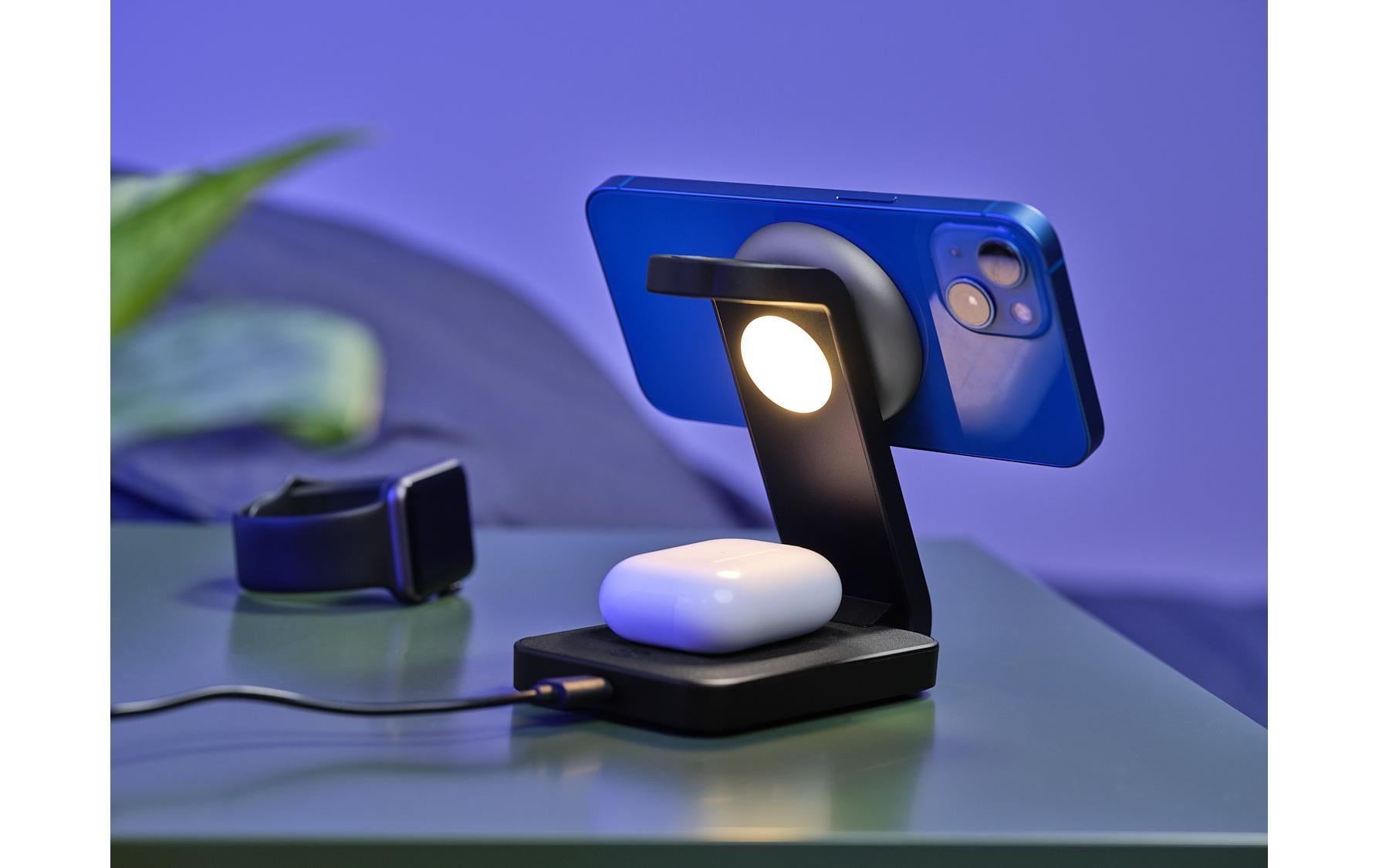 Wireless Charger Viro 3-in-1Kabellose, magnetische 3-in-1-Ladestation