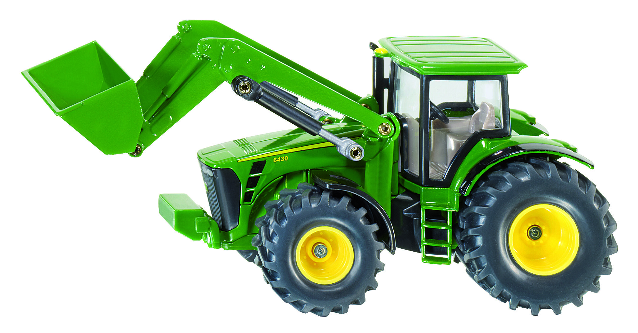 Siku John Deere met Voorlader - Tractor - Groen