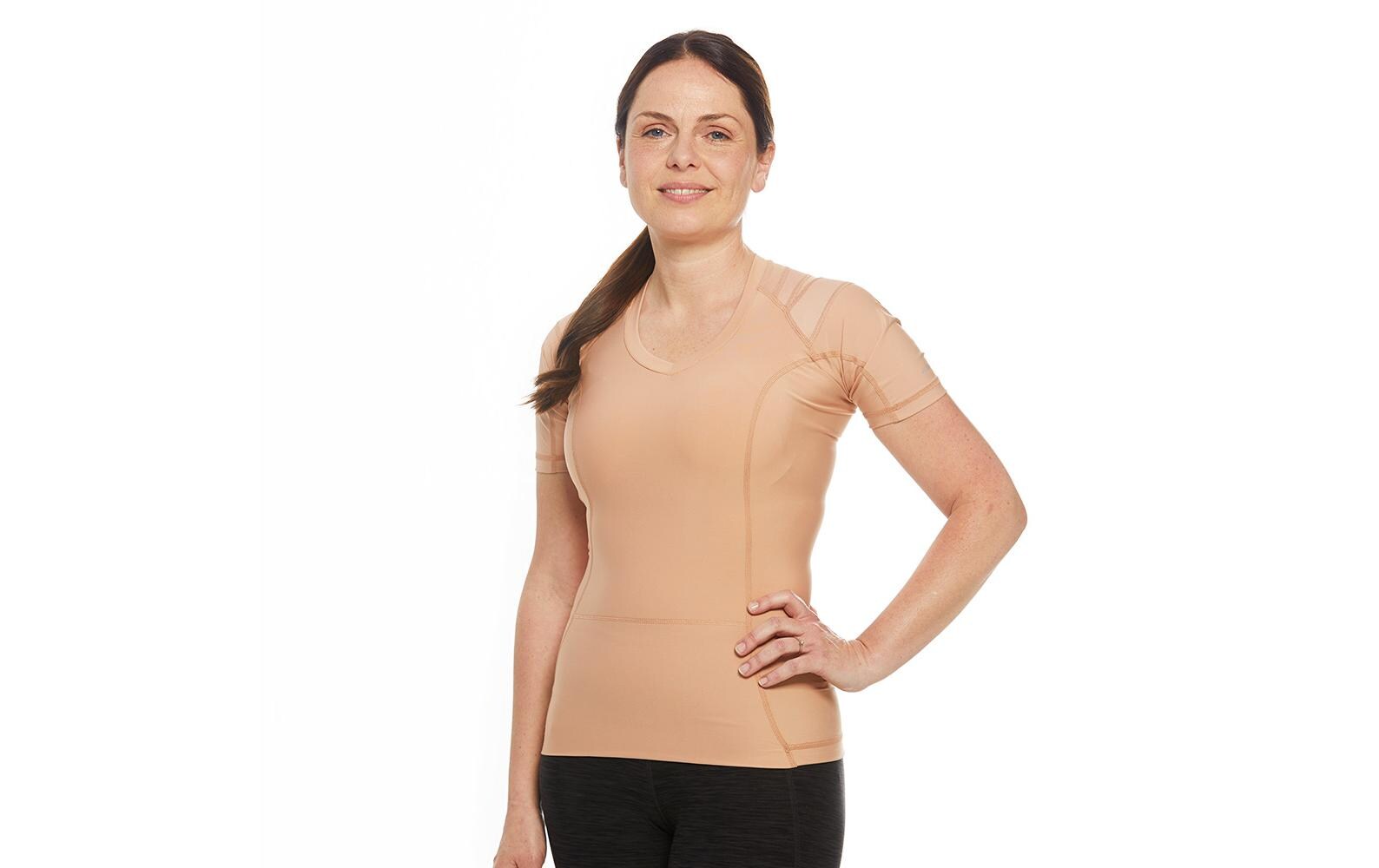 Posture Shirt 2.0 Damen schwarz L<br>Ergonomisches Haltungsshirt für eine gute Körperhaltung