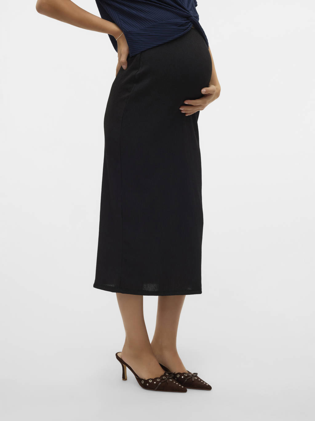 VERO MODA MATERNITY zwangerschapsrok VMMMERCURY zwart