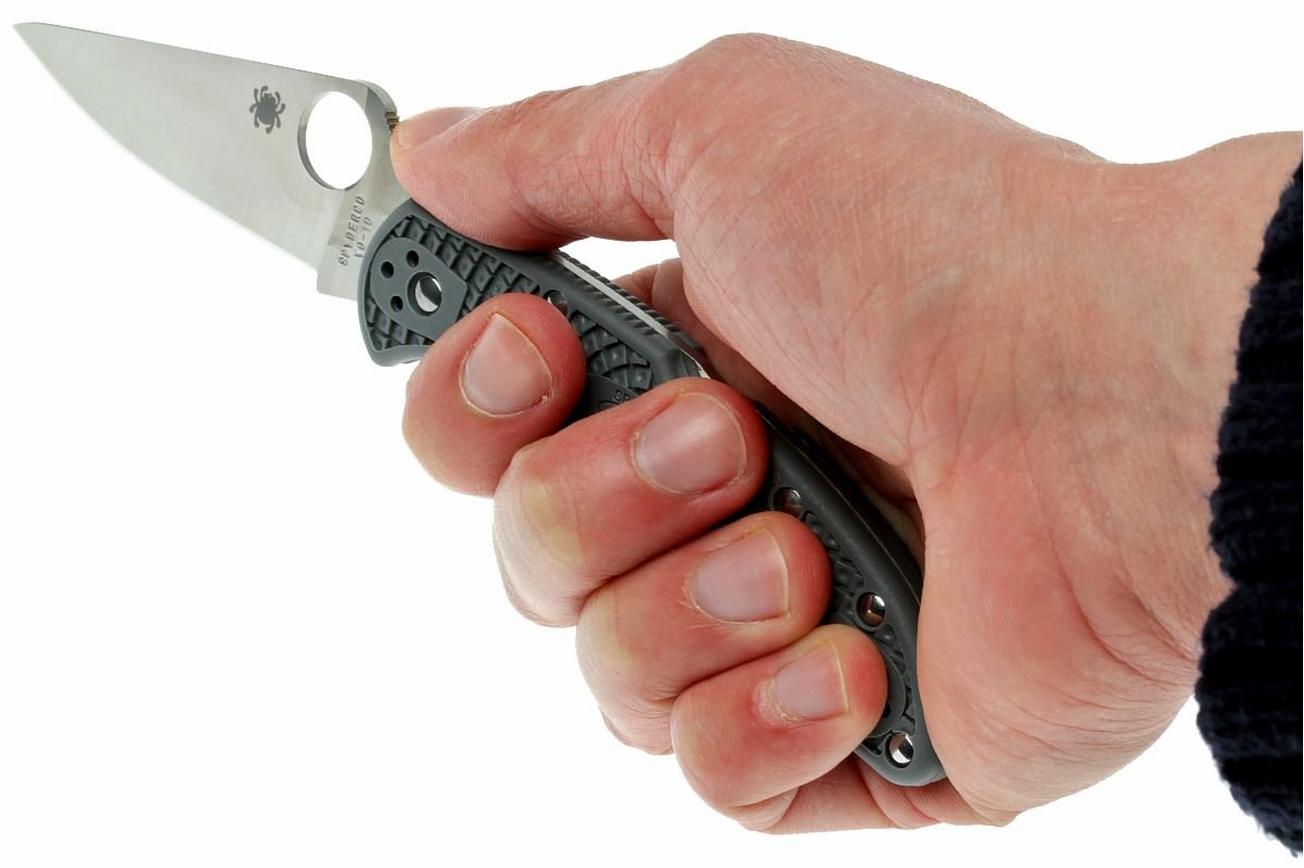 Spyderco Delica 4 Grey C11FPGY zakmes