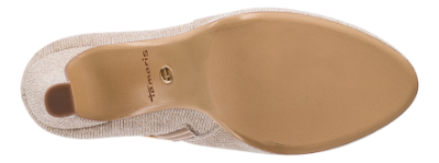 Tamaris Kort damestøvle Guld 1-25097-41