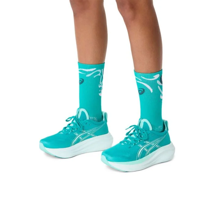 Asics Unisex Strømper Performance Run Sock Crew Grøn