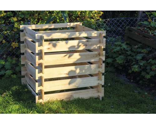 Dobar modulaire composteerder, 64 x 64 x 78 cm, natuurlijk