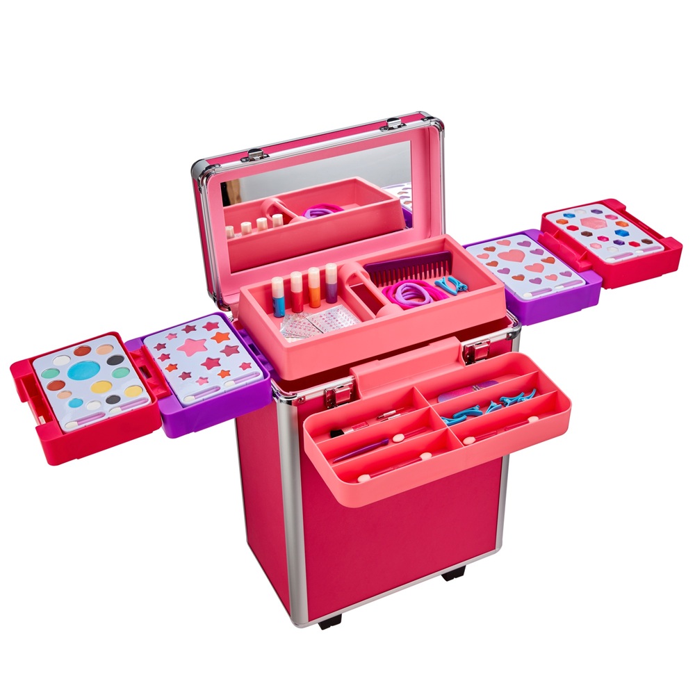 Schimmer und Glitzer – InstaGlam auf dem Glo Make-up-Trolley