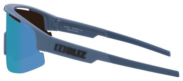 Lunettes Bliz Matrix Bleu Mat - Ecran miroir Bleu