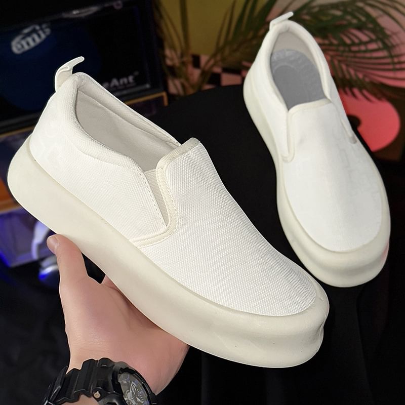 Tanzanite - Platform Slip-Ons