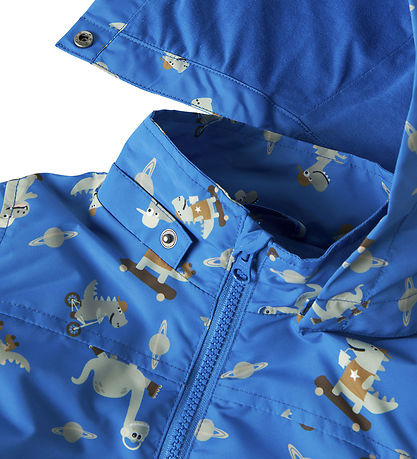 Name It Sommerjacke - NmmMax - Strong Blue/Skate Dino