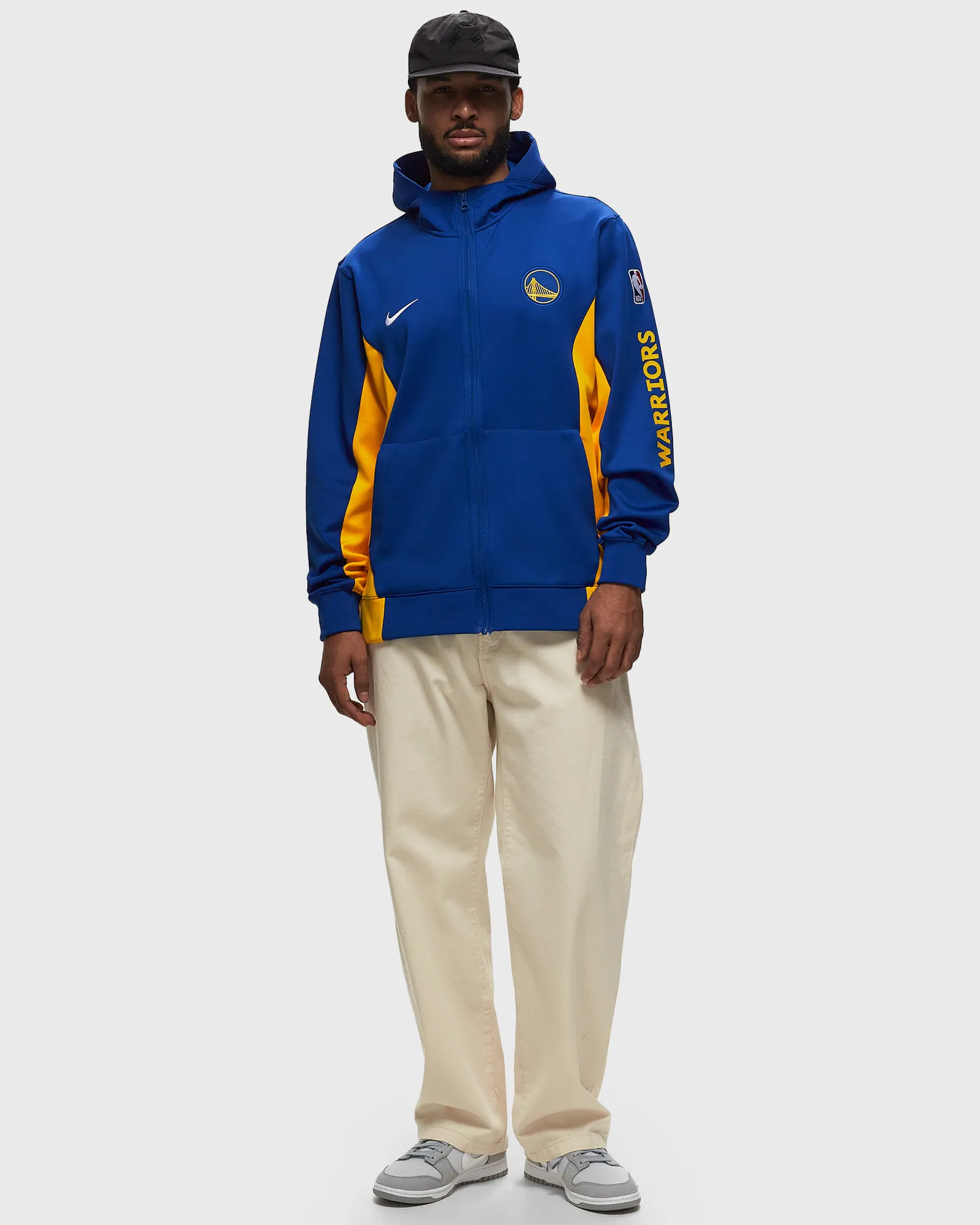 Nike Golden State Warriors Showtime Men's Nike Dri-FIT NBA Full-Zip Hoodie