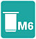 Ecrous à sertir Rapid M6, lot de 20 pièces