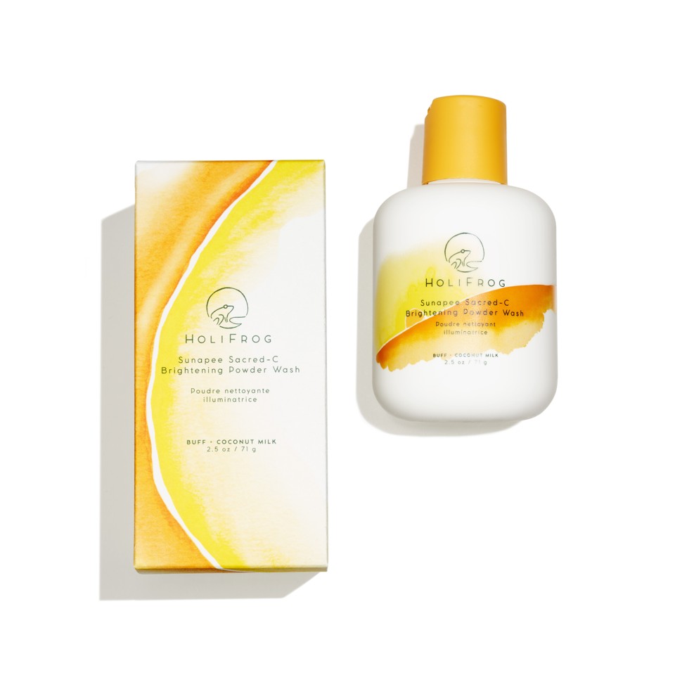 HoliFrog - Sunapee Sacred-C Brightening Powder Wash 71 ml - Ansigtsrens