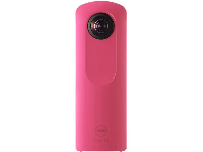 Ricoh THETA SC2 - 360° Videokamera - 4K / 30 fps - 12.0 MP - flash 14 GB - intern flash hukommelse - Wireless LAN, Bluetooth - pink