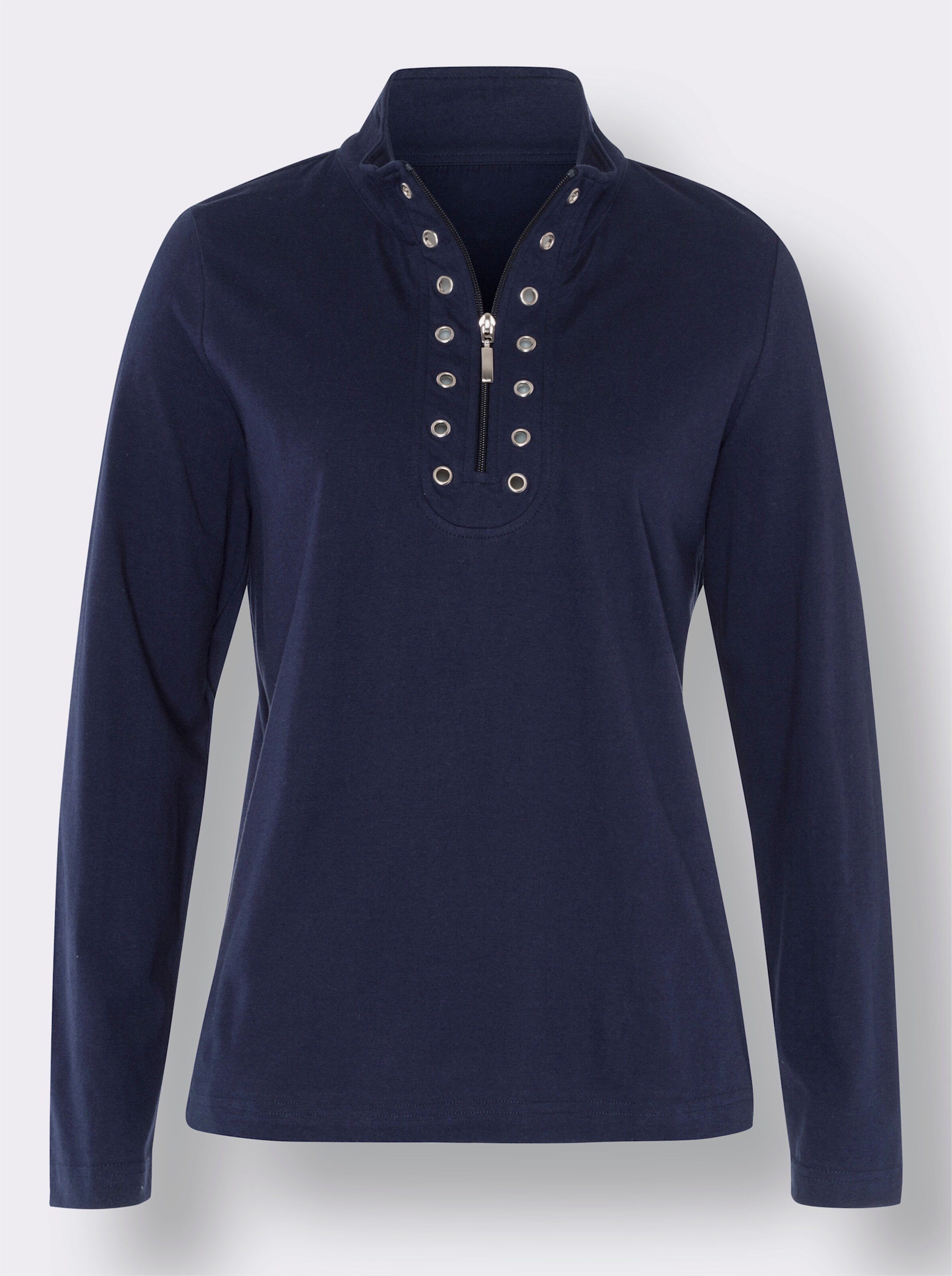 Stehkragenshirt