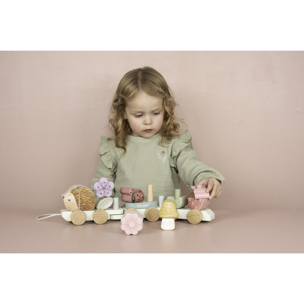 Køb Little Dutch Fairy Garden Multi Stabeltog Pindsvin