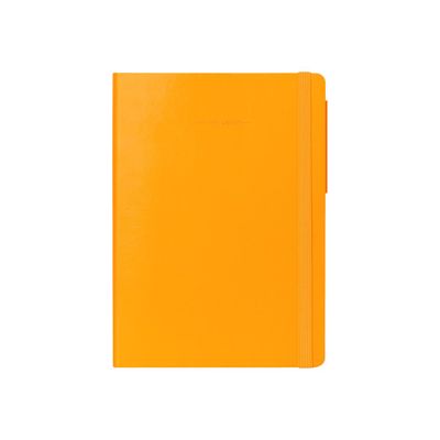 Legami My Notebook - Carnet de notes à élastique - 17 x 24 cm - ligné - mangue