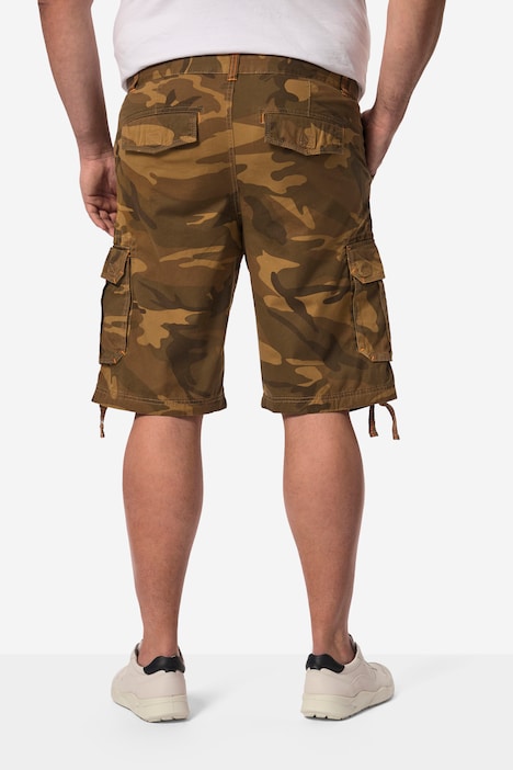 John F. Gee Cargobermuda, Camouflage, viele Taschen, bis Gr. 74