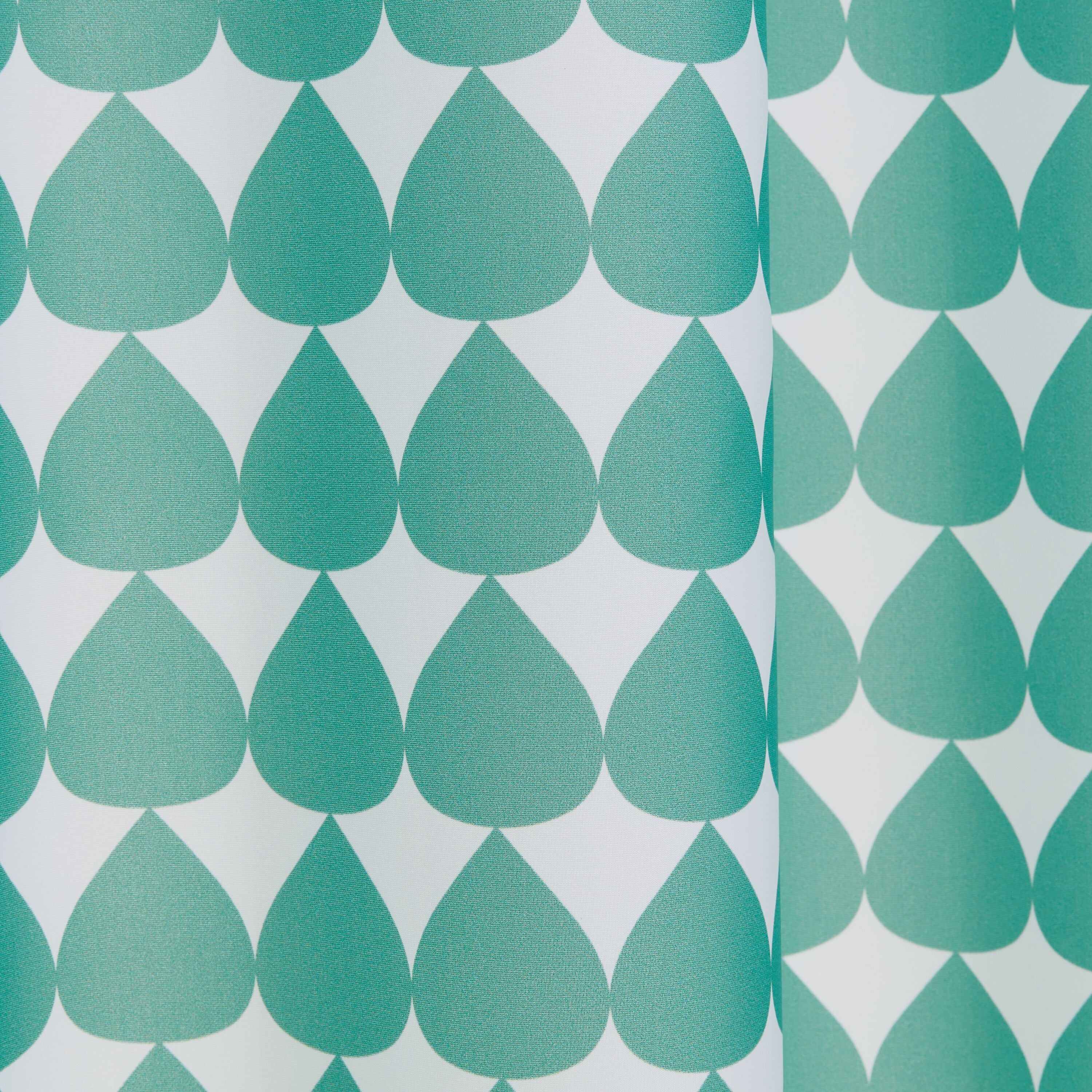 SE-CIAO Duschvorhang 180x200,grün - Grün / B: 180.0 cm x H: 200.0 cm