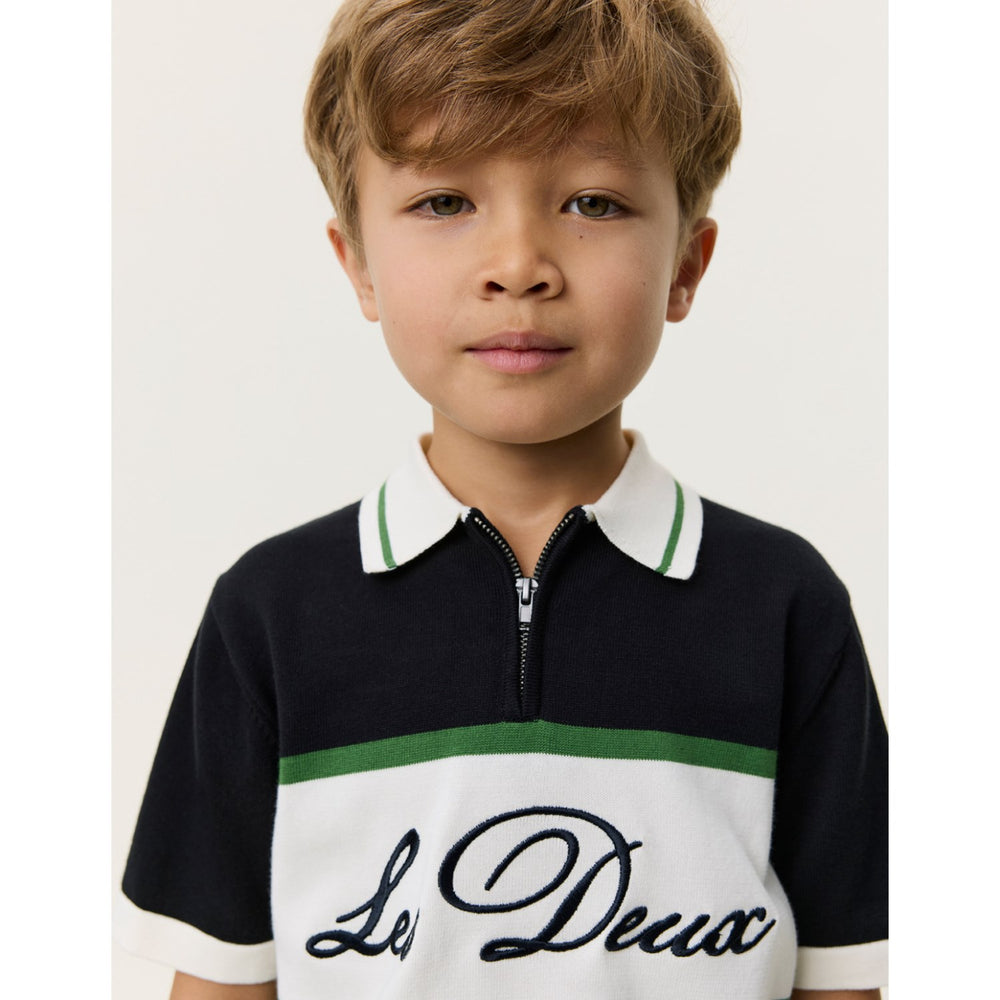 Køb Les Deux Kids Tap Shoe Black Lynlås Polo KIDS