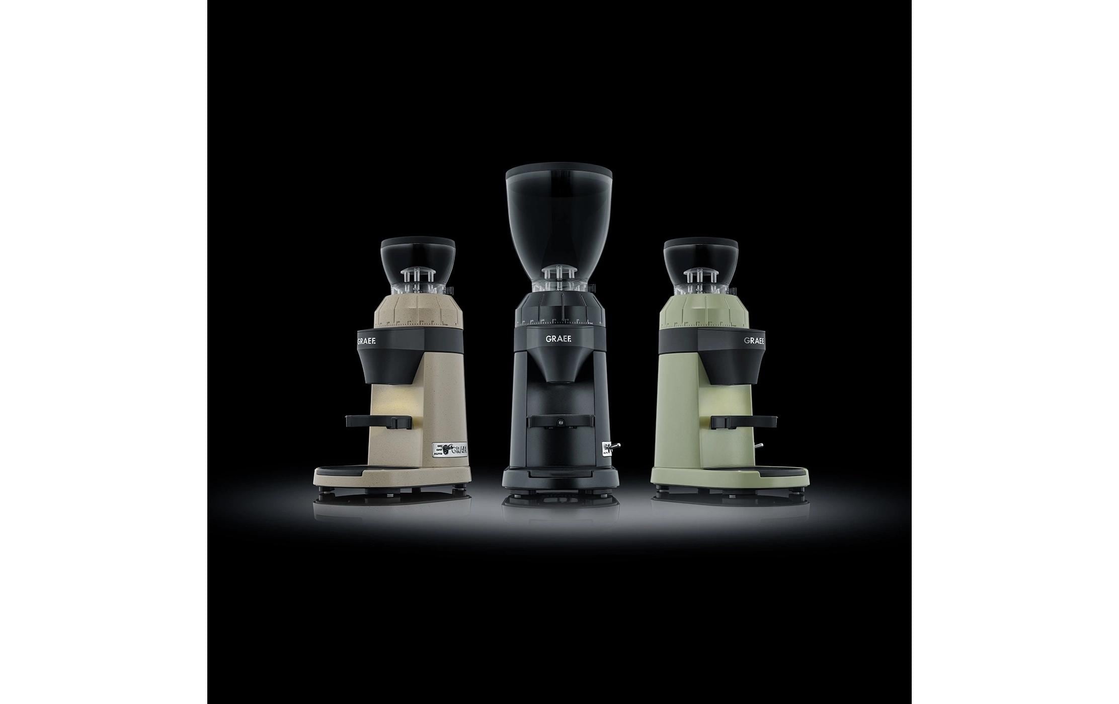 Graef Kaffeemühle »CM8002 Schwarz matt« 128 W Kegelmahlwerk Ausstattung: Display, Einstellbarer Mahlgrad