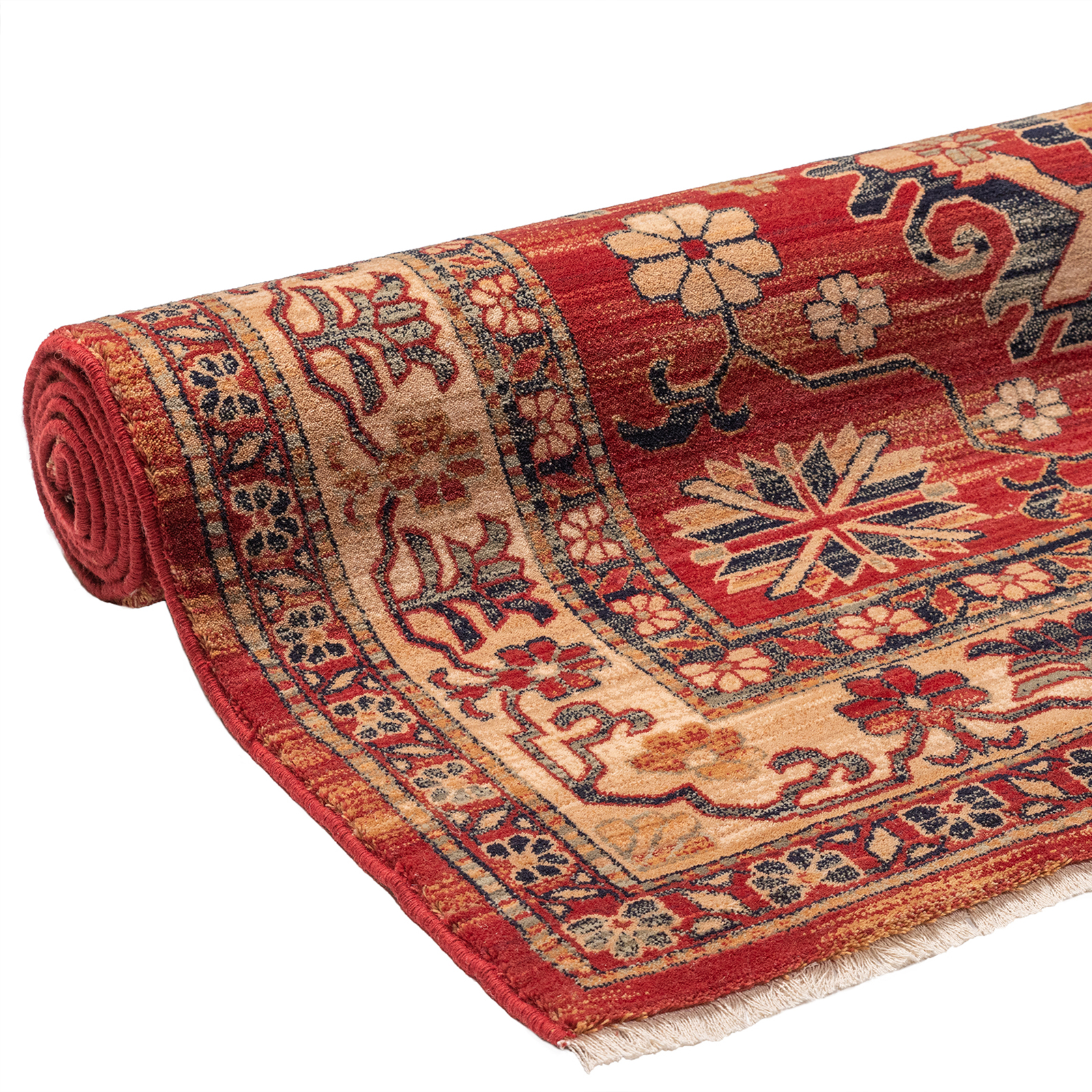 Teppich SAHARNA - rot-multicolor - 160x230 cm