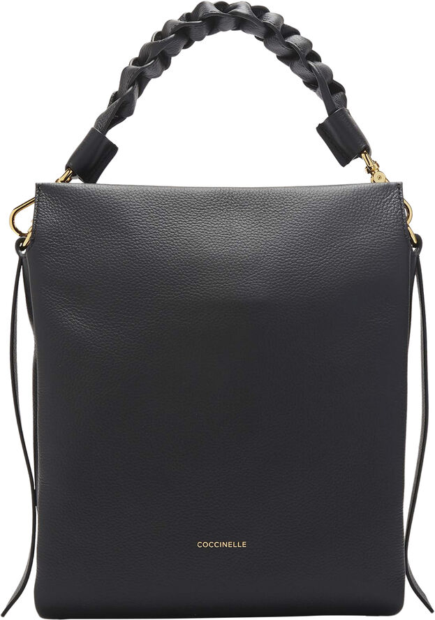 Coccinelle BOHEME GRANA DOUBLE Noir/cuir