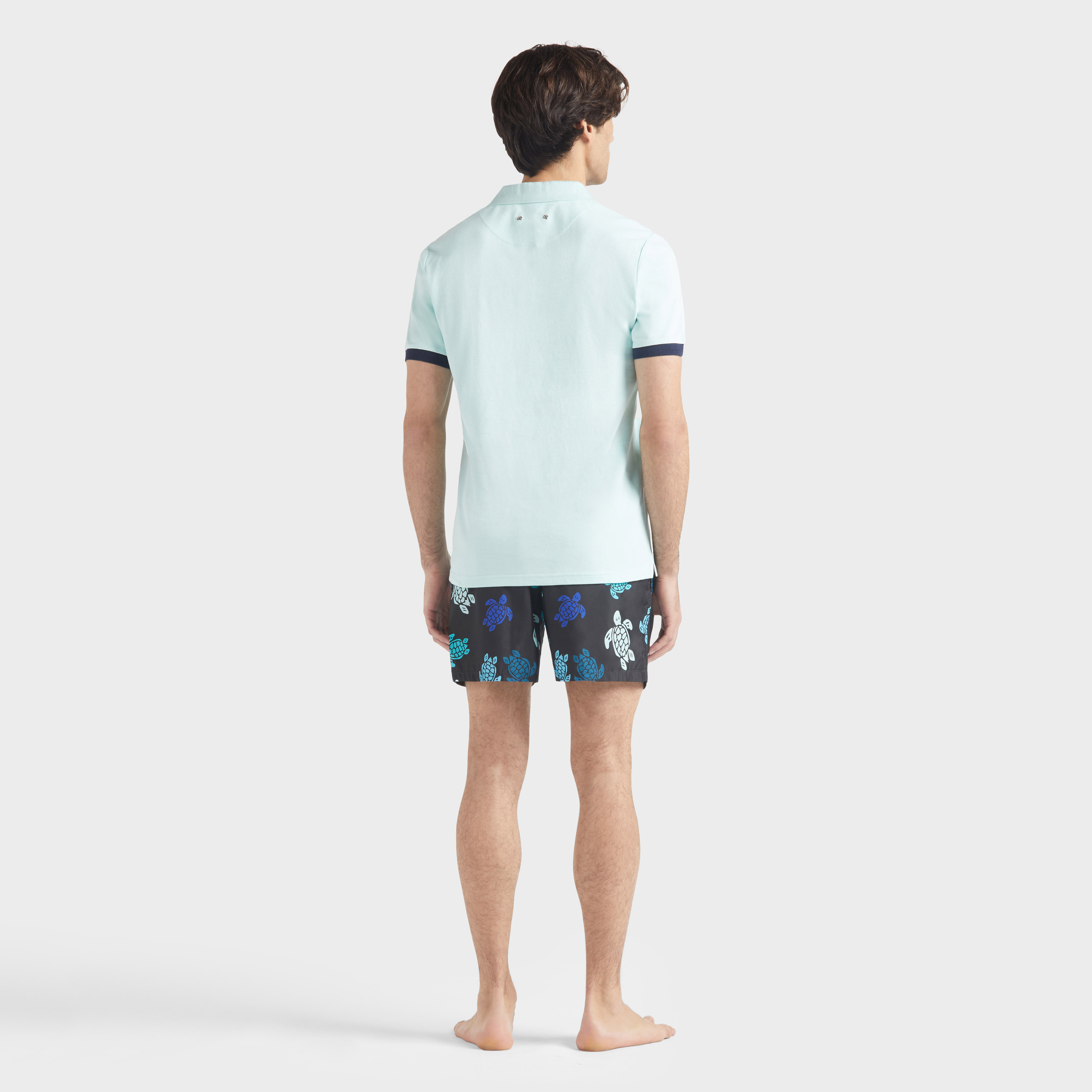 Polo en Piqué Coton Organique Homme Uni